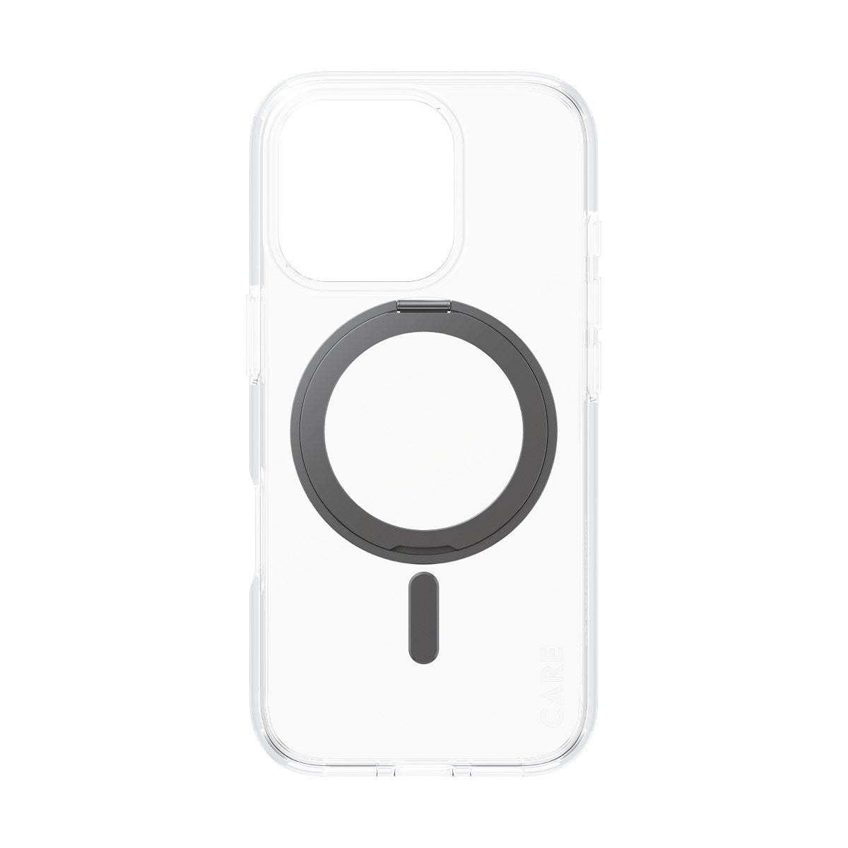 care-by-panzerglass-case-transparent-mit-schwarz-kickstand-und-magsafe-iphone-16 image 4