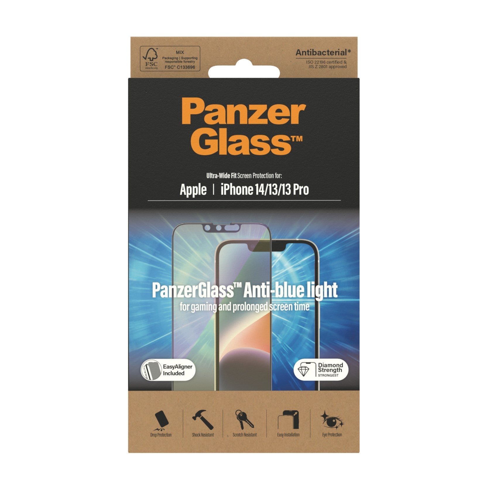 panzerglass-anti-blue-light-displayschutz-iphone-14-13-13-pro-ultra-wide-fit-mit image 3