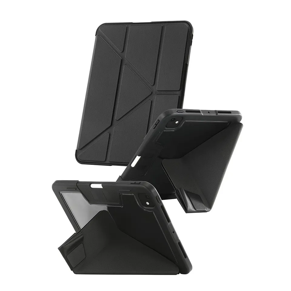 care-by-panzerglass-essential-case-schwarz-ipad-pro-11-zoll-2024-2025-origami-4- image 1