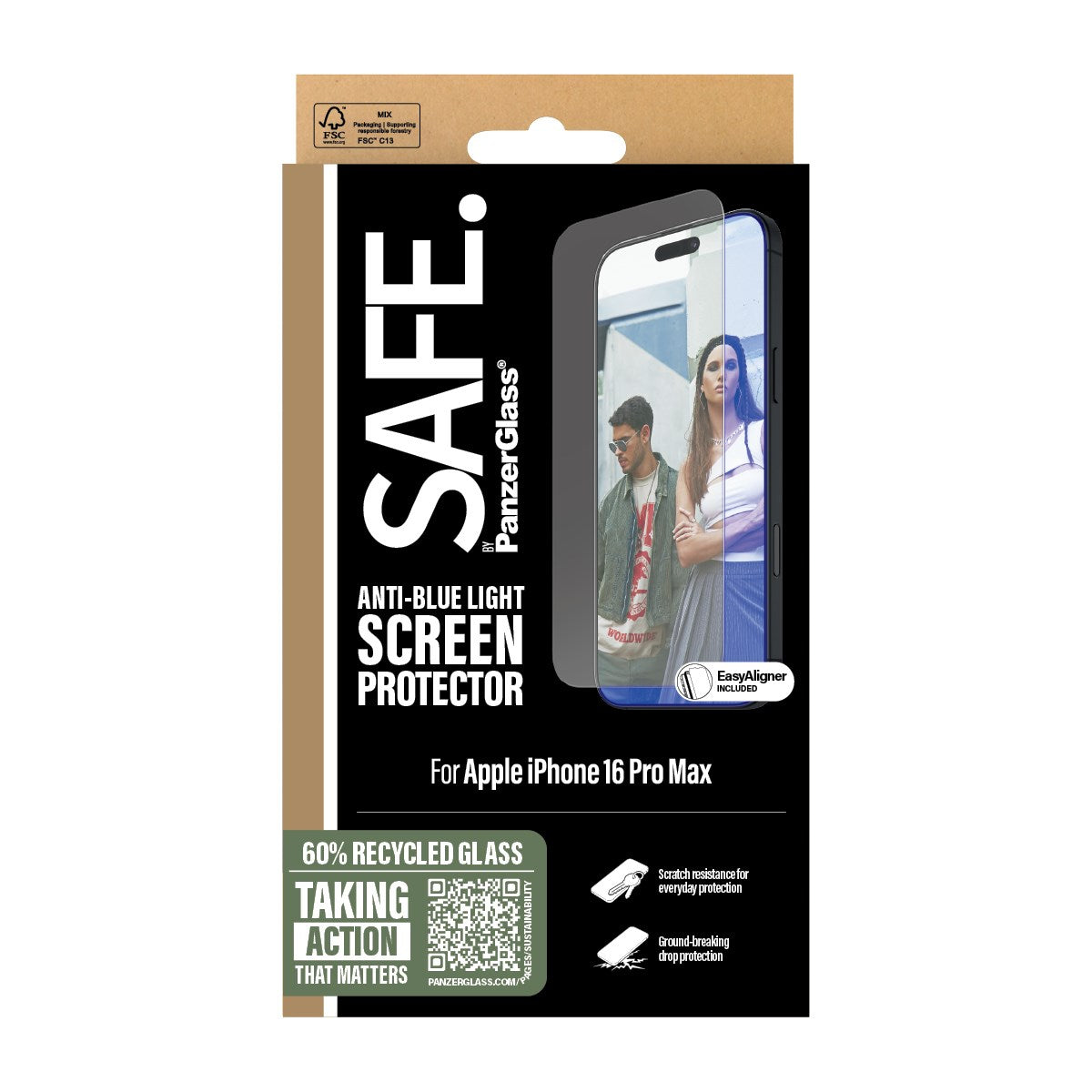 safe-by-panzerglass-anti-blue-light-displayschutz-iphone-16-pro-max-ultra-wide-f image 3