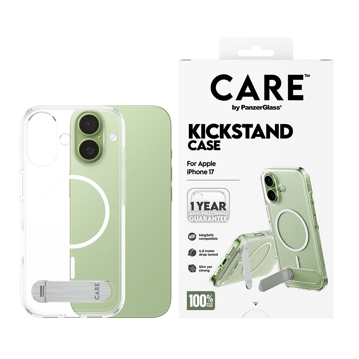 care-by-panzerglass-kickstand-case-transparent-mit-magsafe-f-r-apple-iphone-17 image 2