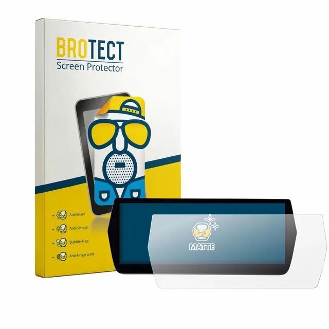 brotect-matt-schutzfolie-f-r-mg-zs-hybrid-plus-anti-reflex-navi-displayschutz image 1