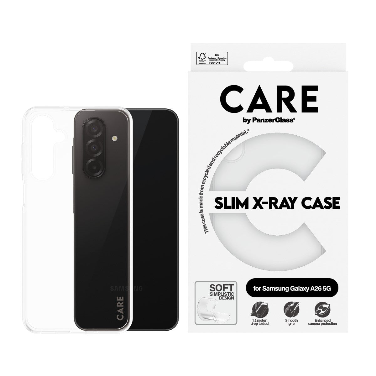 care-by-panzerglass-x-ray-case-transparent-f-r-samsung-galaxy-a26-5g image 2