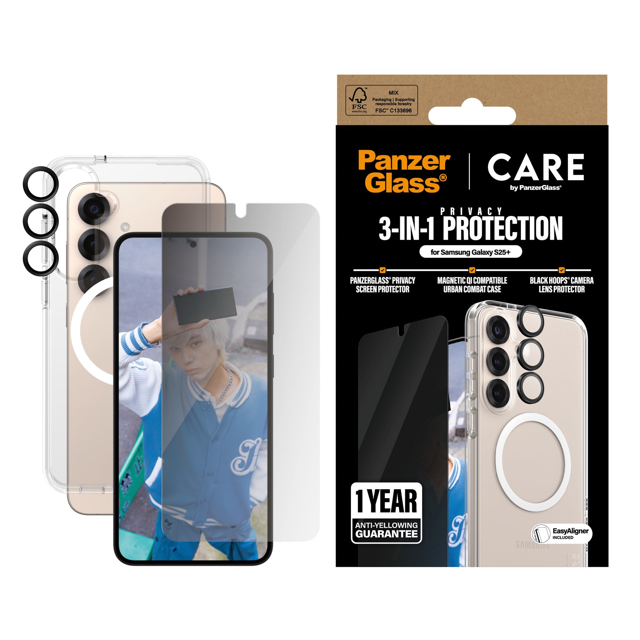 panzerglass-care-3-in-1-privacy-set-f-r-samsung-galaxy-s25 image 2