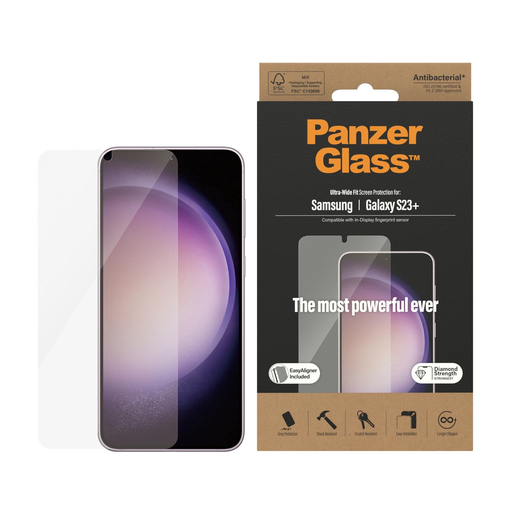 panzerglass-displayschutz-ultra-wide-fit-mit-easyaligner-f-r-samsung-galaxy-s23 image 2