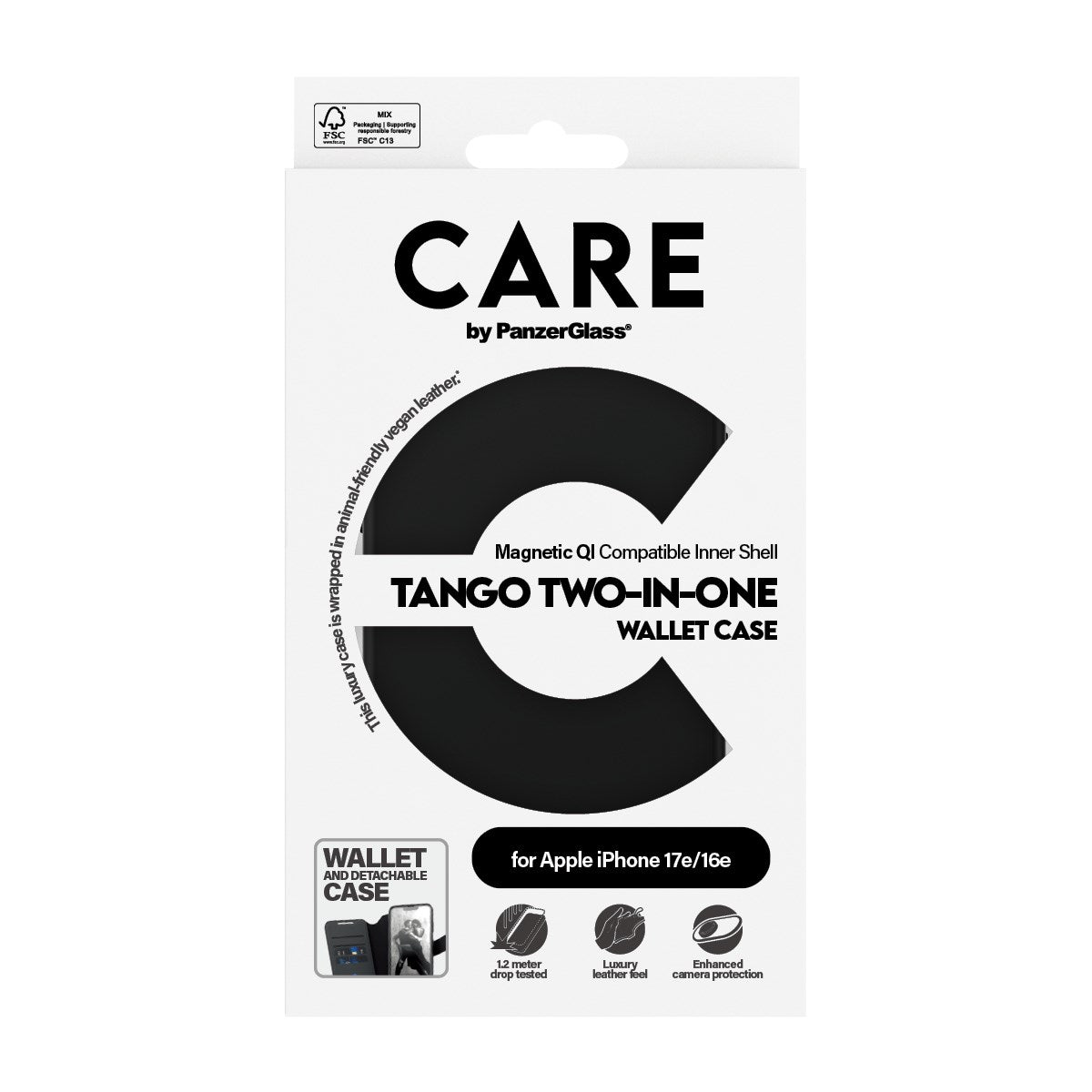 care-by-panzerglass-tango-2-in-1-wallet-case-mit-qi-iphone-17e-und-16e image 4