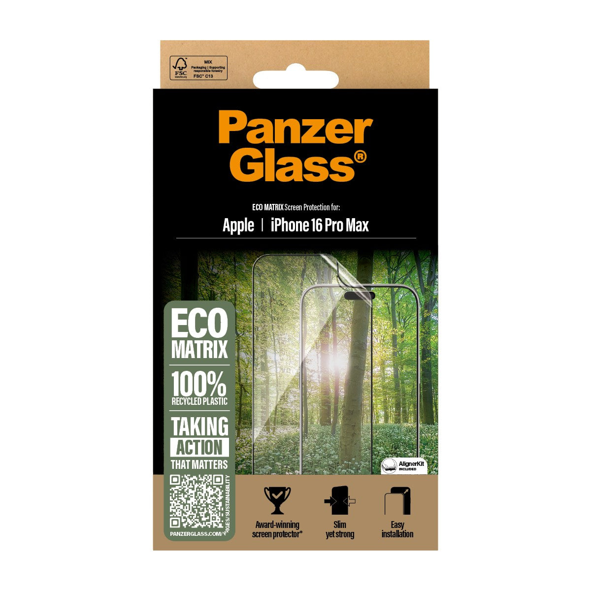 panzerglass-eco-matrix-displayschutz-f-r-iphone-16-pro-max-ultra-wide-fit image 3