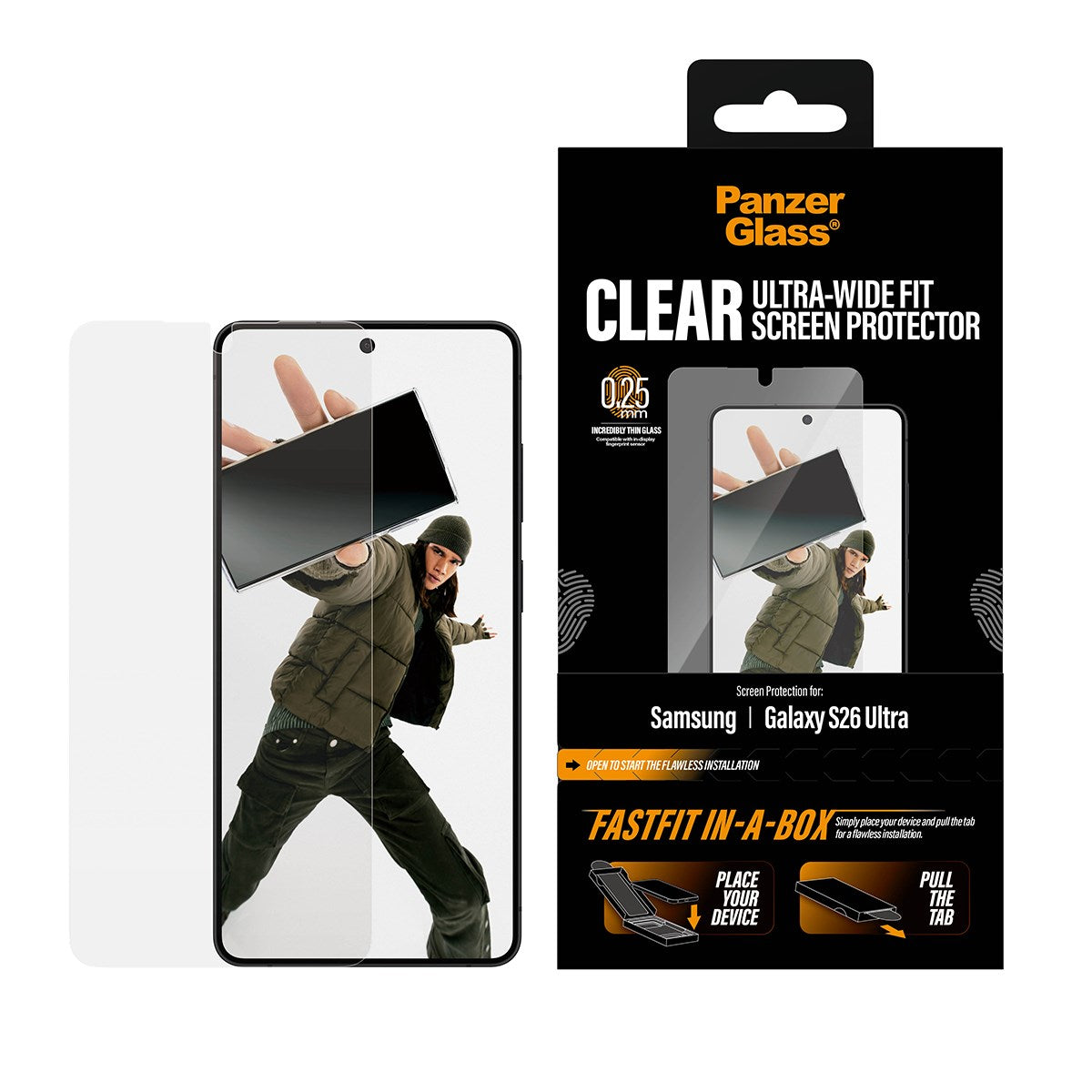 panzerglass-displayschutz-ultra-wide-fit-fastfit-in-a-box-f-r-samsung-galaxy-s26 image 2
