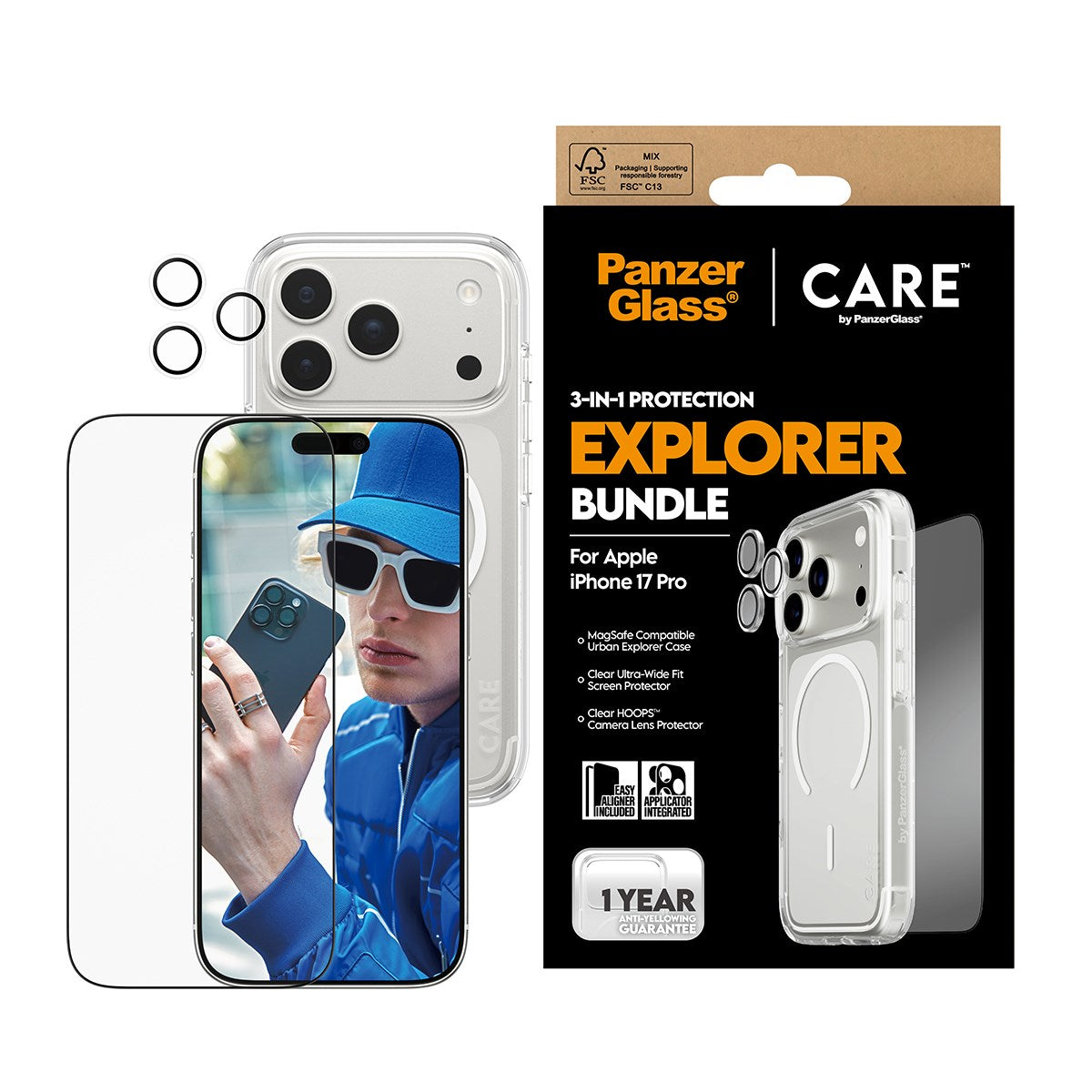 panzerglass-care-3-in-1-set-flagship-protection-bundle-f-r-iphone-17-pro image 2