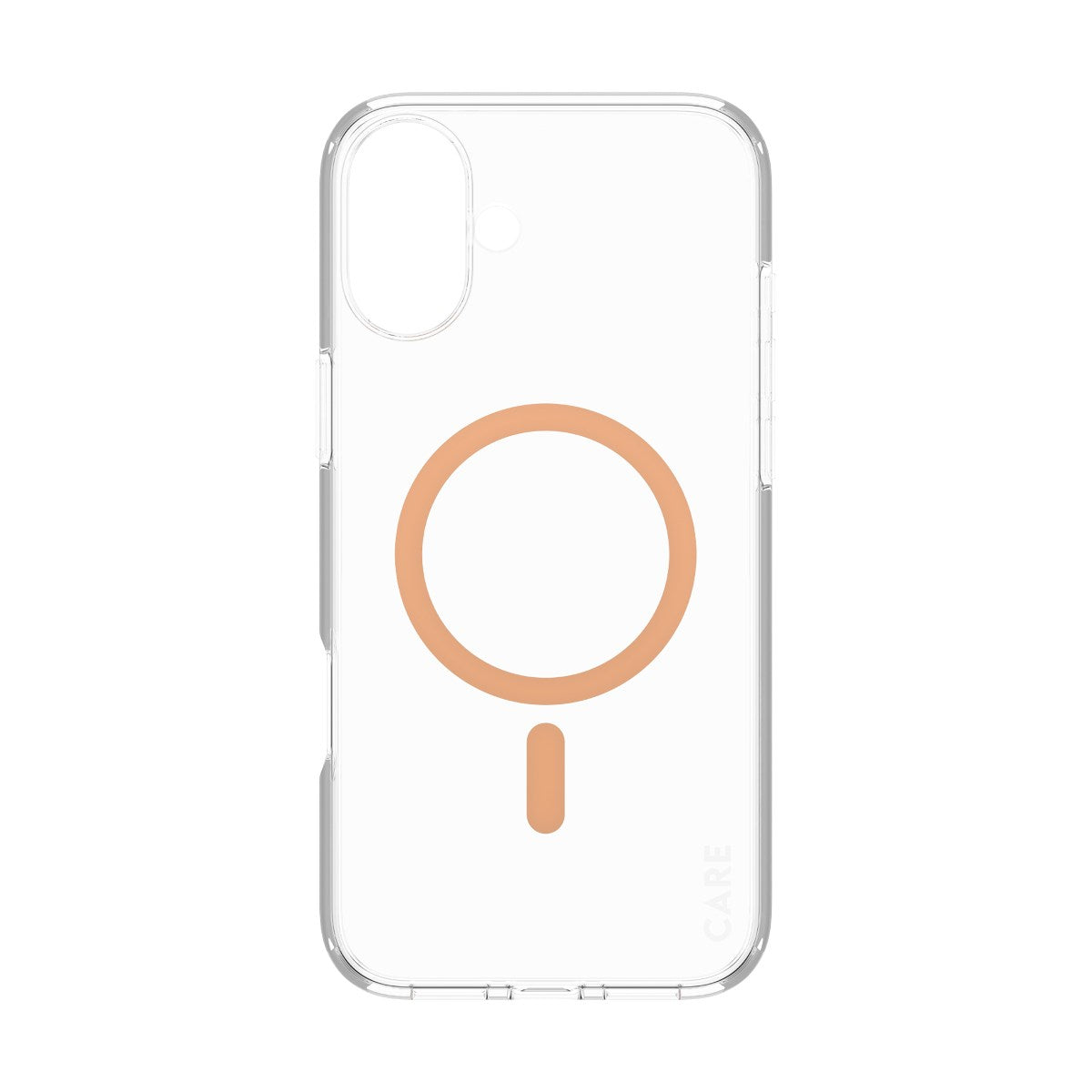 care-by-panzerglass-urban-combat-case-iphone-16-plus-transparent-peachy-magsafe image 4