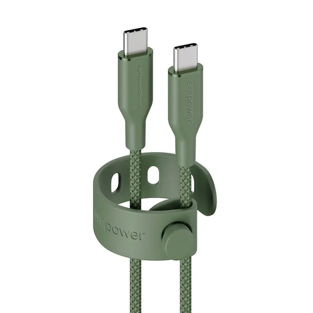 panzerglass-empower-racing-60w-usb-c-zu-usb-c-kabel-2m-sage image 1