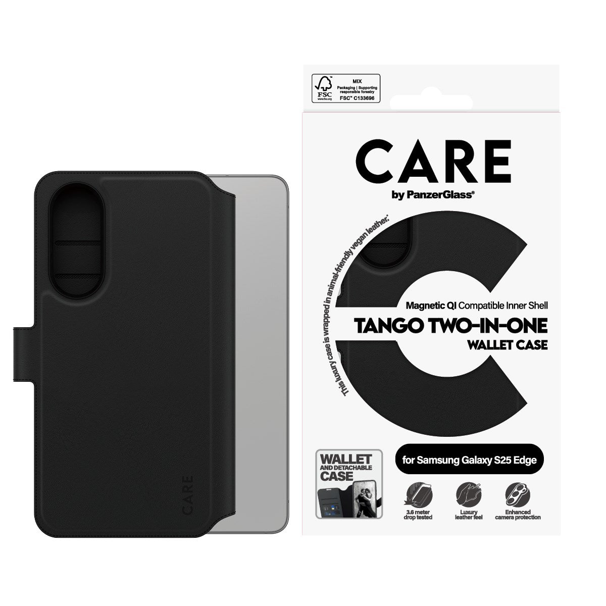 care-by-panzerglass-case-tango-2-in-1-wallet-qi-kompatibel-samsung-galaxy-s25-ed image 3