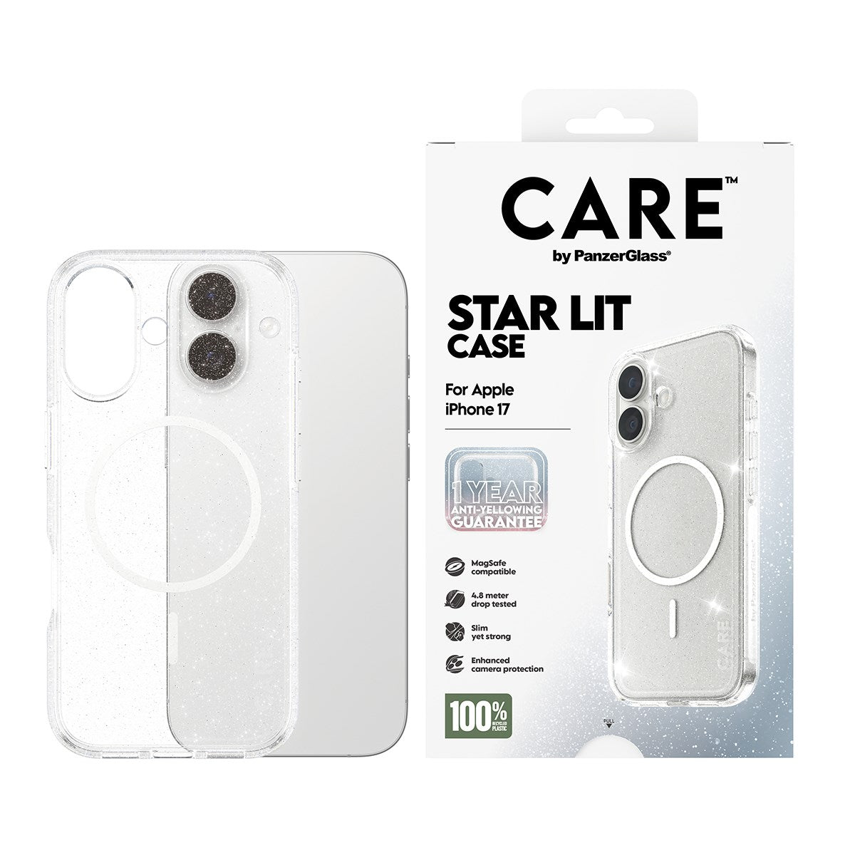care-by-panzerglass-star-lit-case-wei-mit-magsafe-iphone-17 image 2