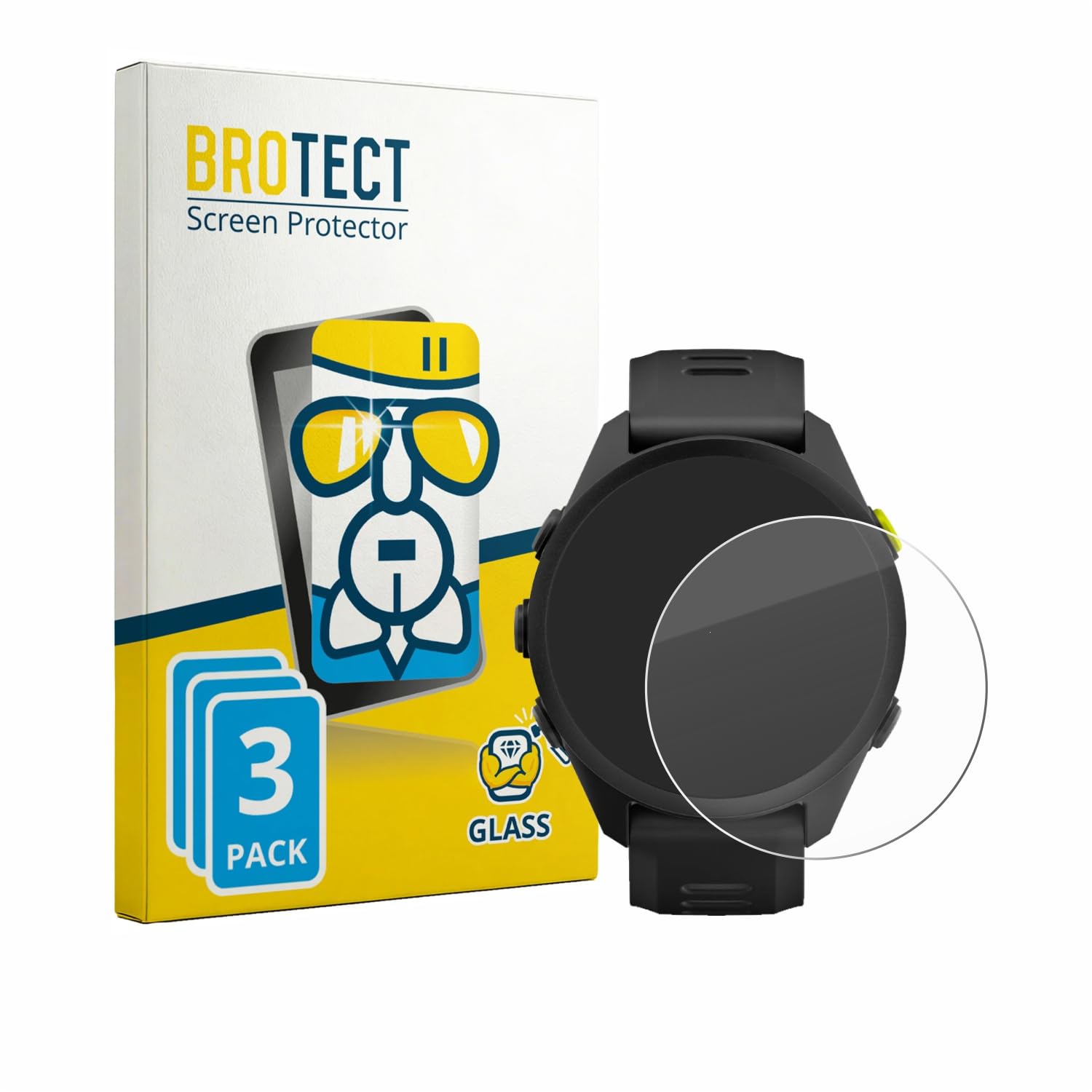 brotect-schutzglas-echtglas-f-r-garmin-tactix-8-solar-51-mm-hd-clear image 8