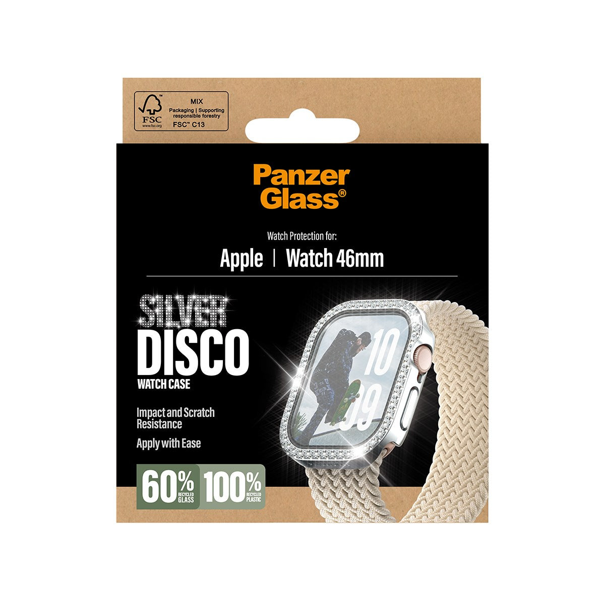 panzerglass-full-body-case-disco-silber-apple-watch-46mm-series-10-11 image 3