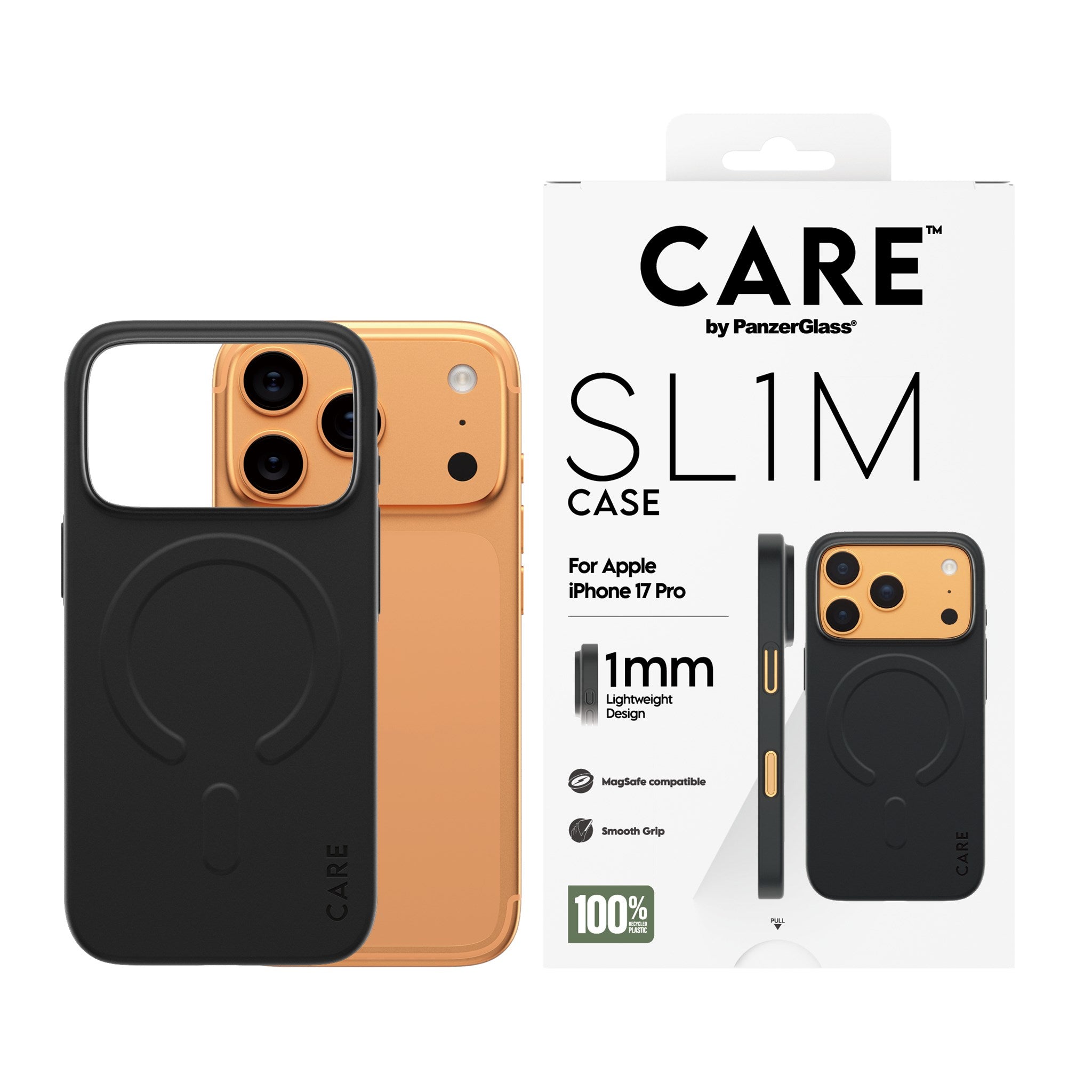 care-by-panzerglass-sl1m-case-schwarz-mit-magsafe-f-r-iphone-17-pro image 2