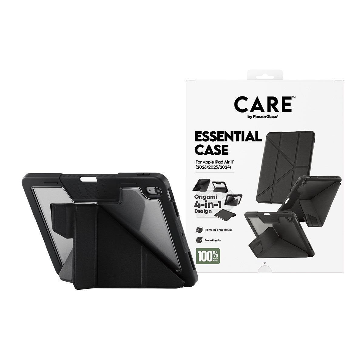 care-by-panzerglass-essential-case-schwarz-f-r-ipad-air-11-2024-2026 image 2