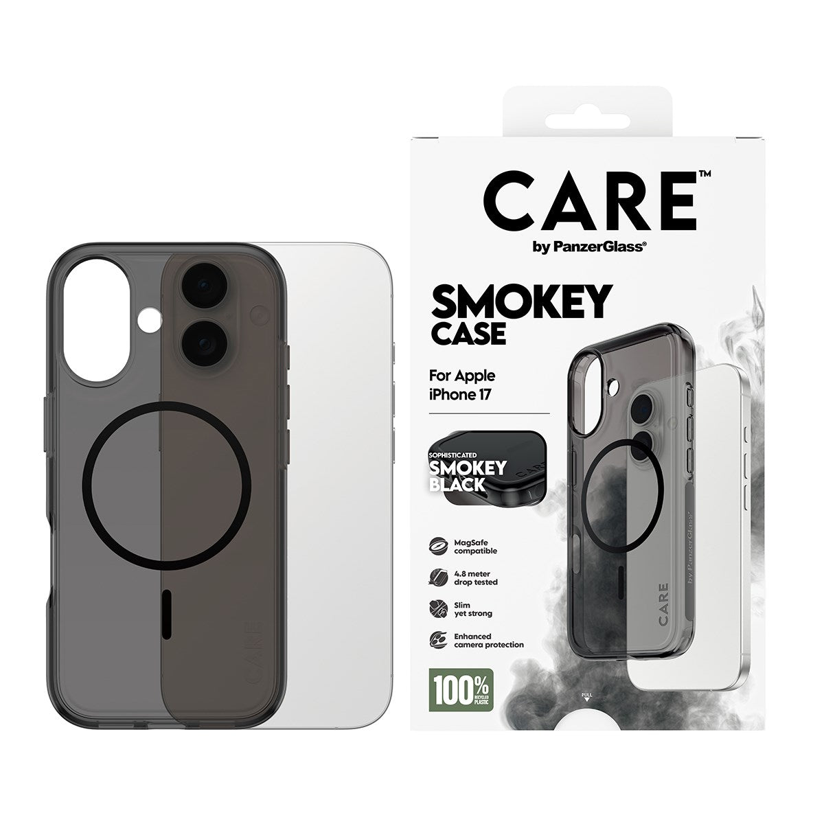 care-by-panzerglass-smokey-case-schwarz-magsafe-iphone-17 image 2