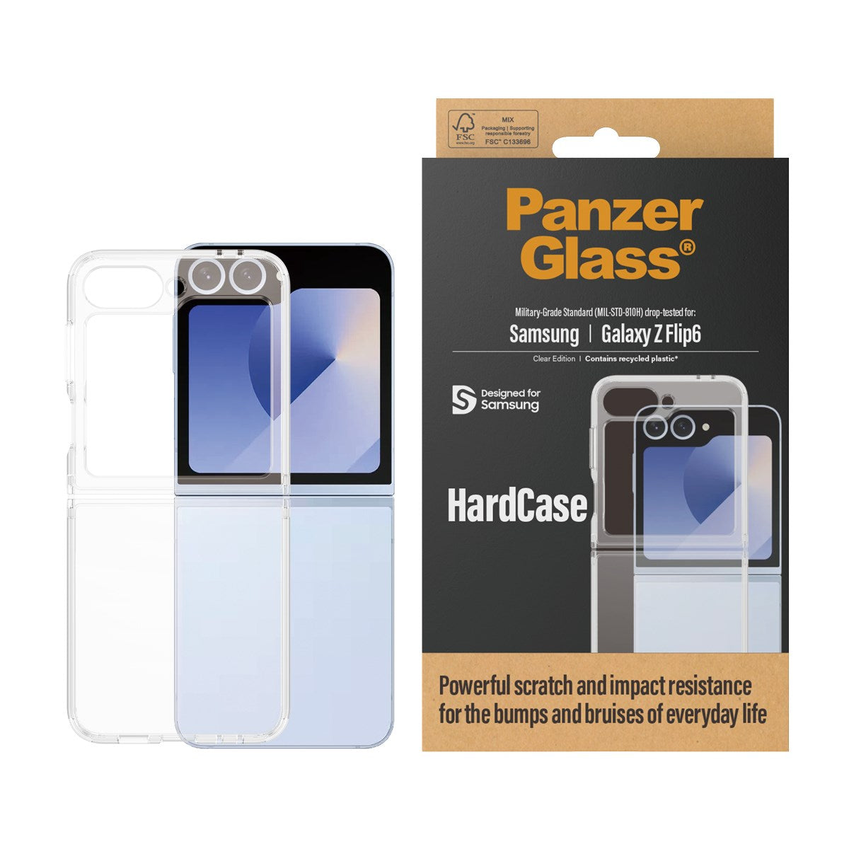 panzerglass-hardcase-transparent-samsung-galaxy-z-flip6 image 2