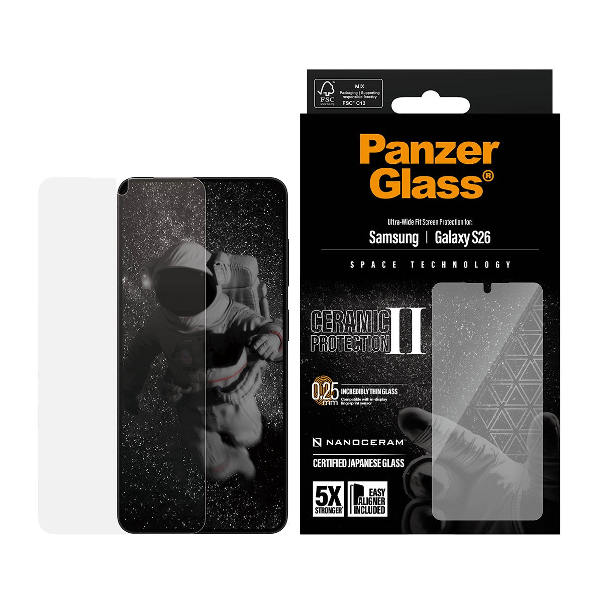 panzerglass-ceramic-displayschutz-samsung-galaxy-s26-ultra-wide-fit-mit-easyalig image 2