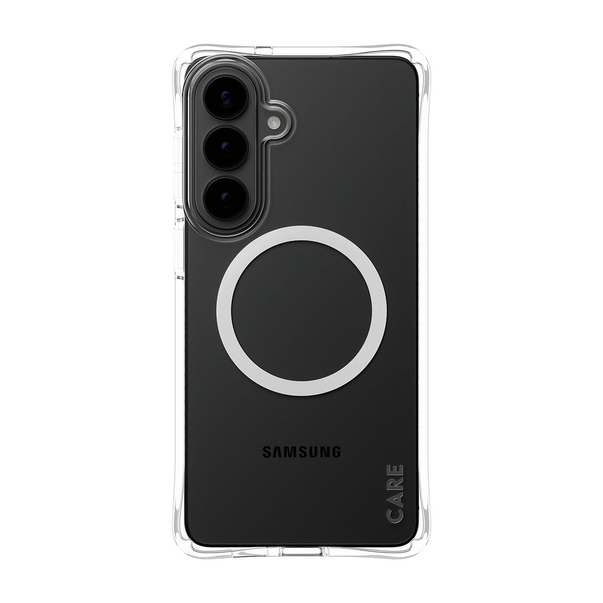 care-by-panzerglass-samba-case-transparent-mit-weiss-qi-f-r-samsung-galaxy-s26 image 1