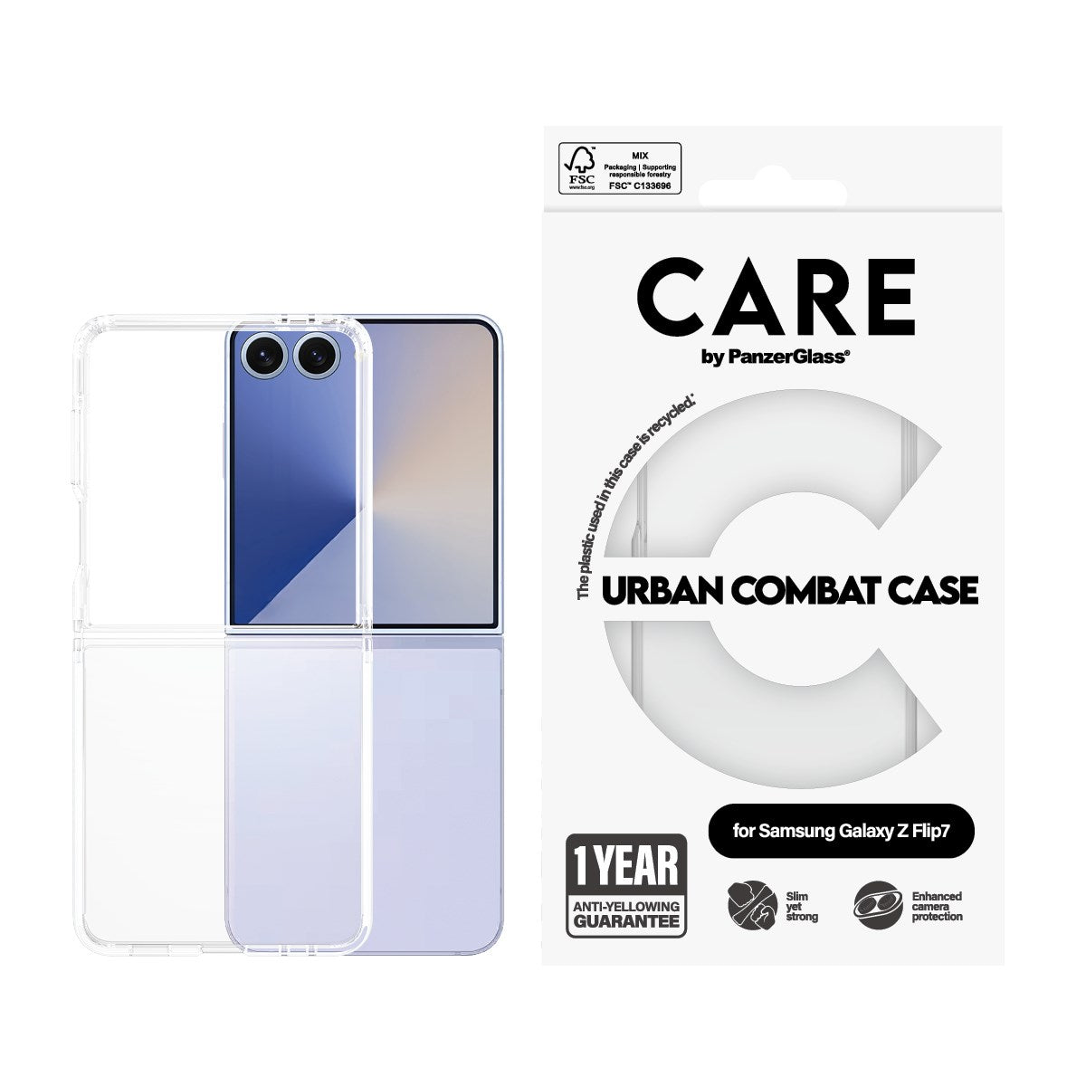 care-by-panzerglass-urban-combat-case-f-r-samsung-galaxy-z-flip7 image 2
