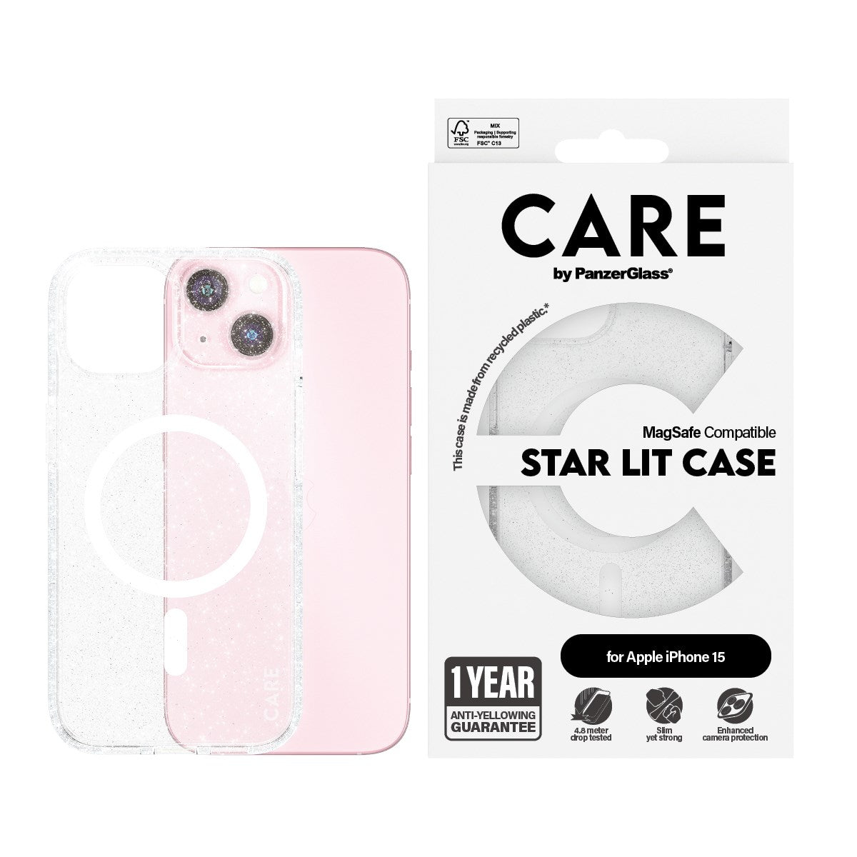 care-by-panzerglass-star-lit-case-wei-magsafe-iphone-15 image 2