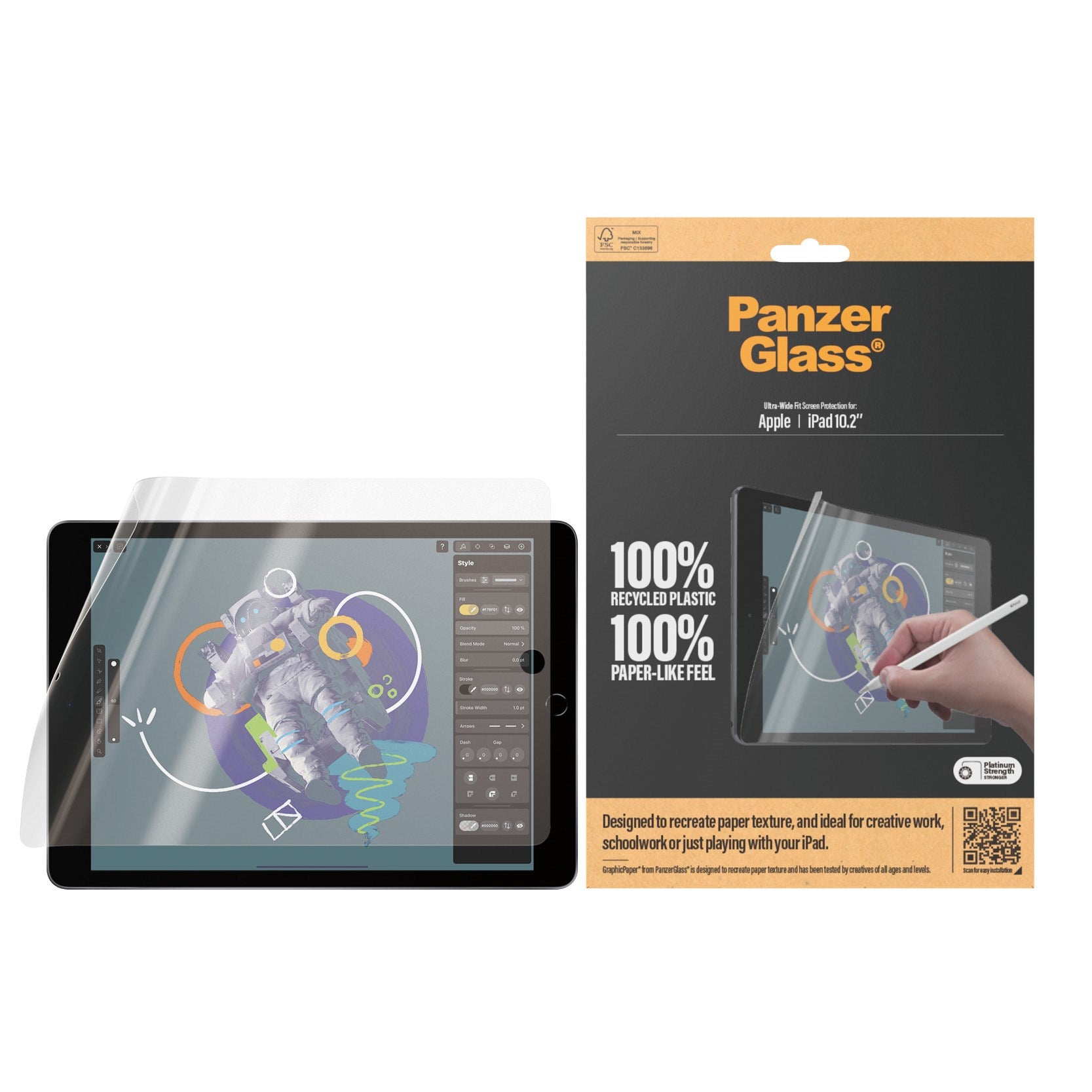 panzerglass-graphicpaper-displayschutz-f-r-ipad-10-2-2019-2021-ultra-wide-fit image 2