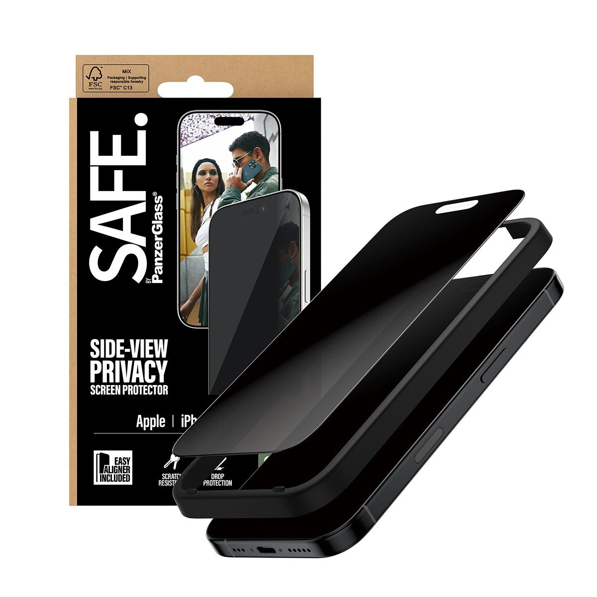 safe-by-panzerglass-2-way-privacy-displayschutz-f-r-iphone-17-iphone-16-pro-mit- image 6