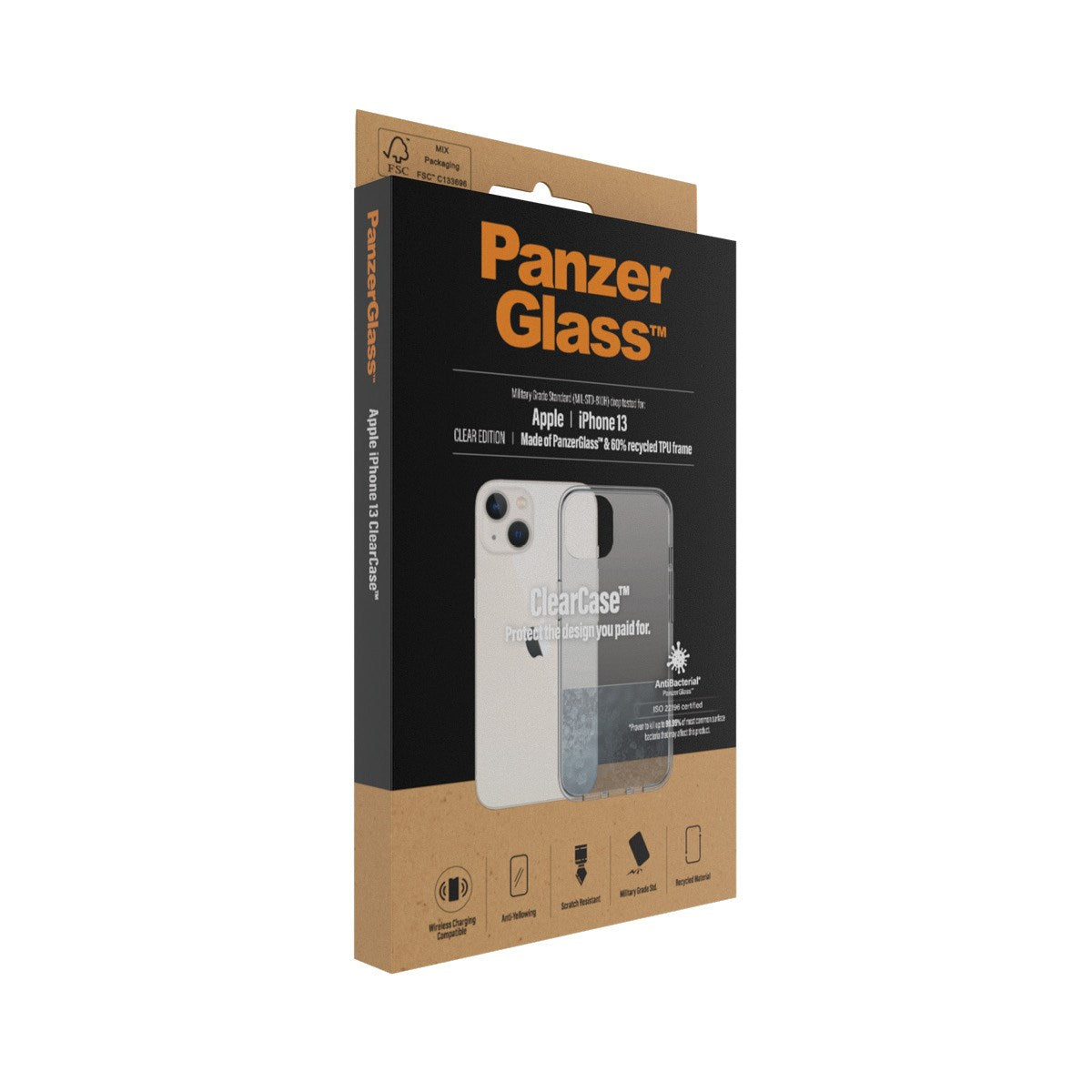panzerglass-clearcase-schutzh-lle-iphone-13-transparent-antibakteriell image 4