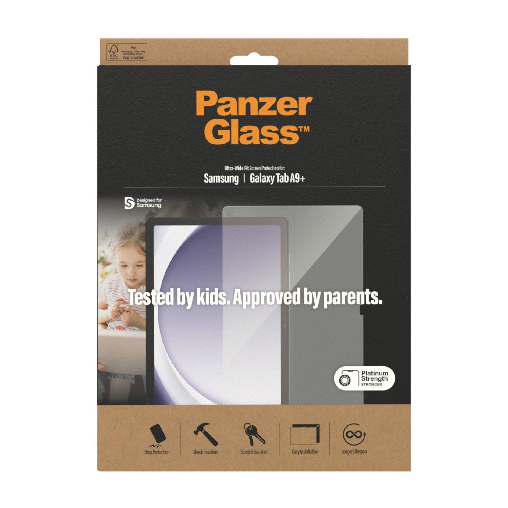 panzerglass-displayschutz-samsung-galaxy-tab-a9-plus-ultra-wide-fit image 3