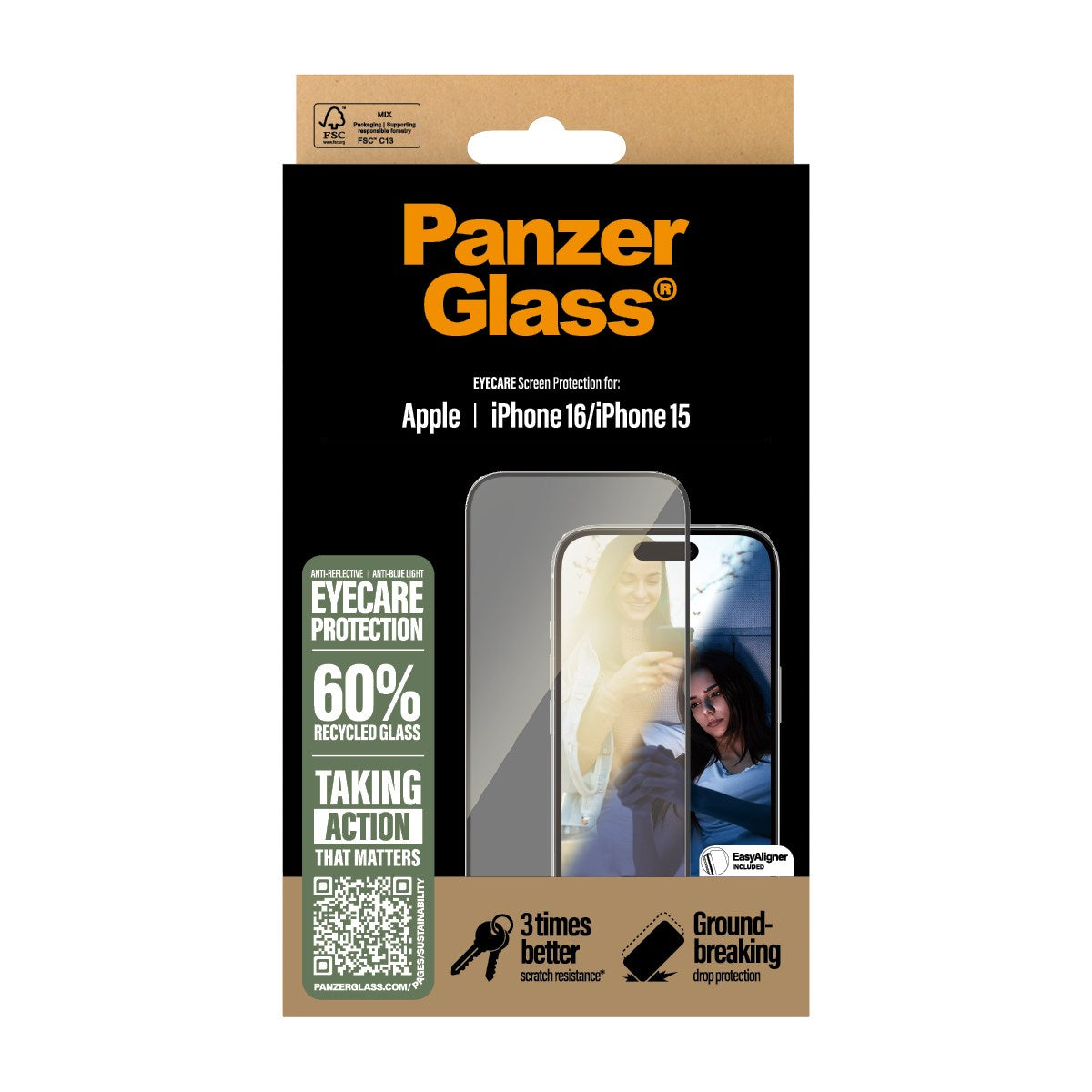panzerglass-eyecare-displayschutz-ultra-wide-fit-f-r-iphone-16-15 image 3