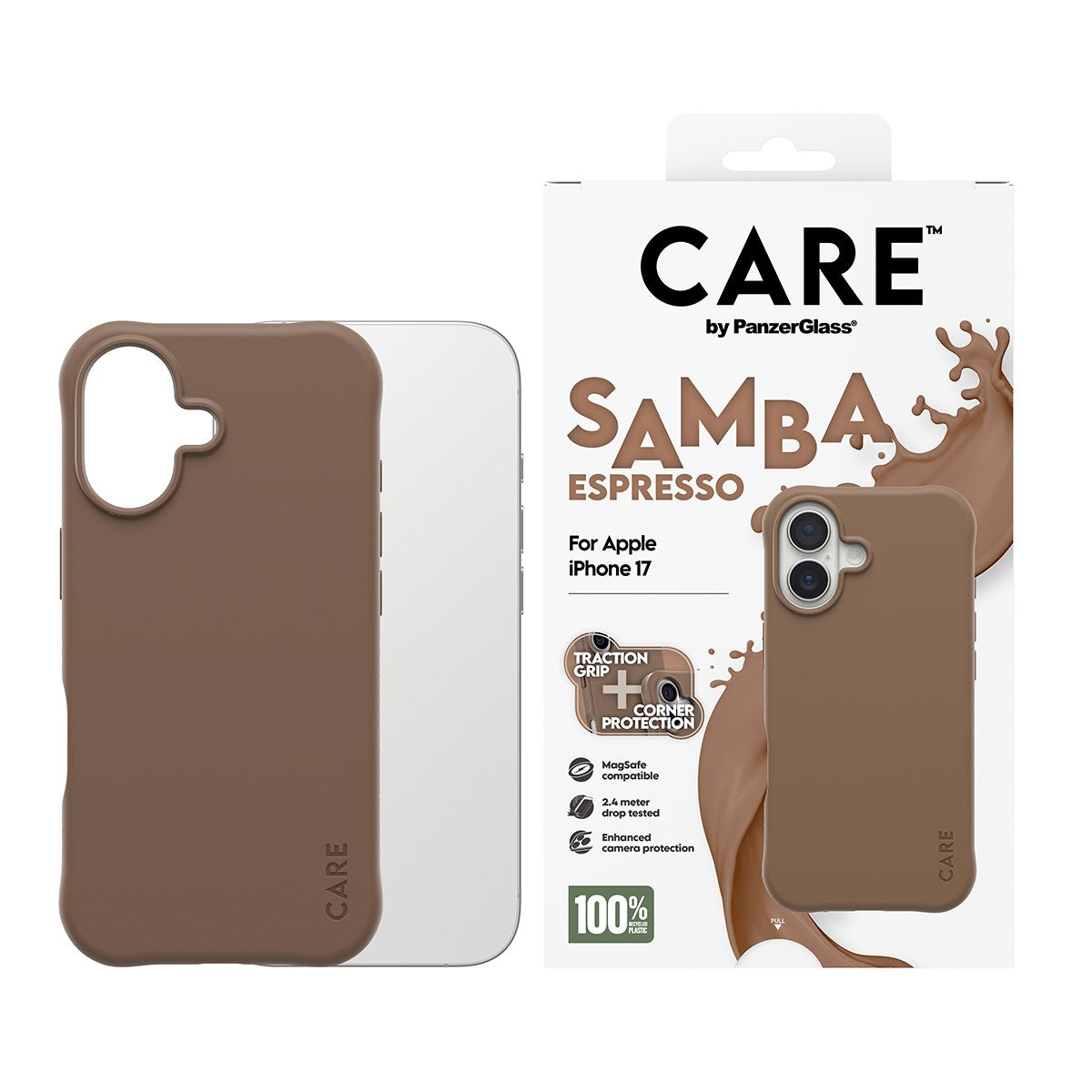 care-by-panzerglass-samba-case-espresso-mit-magsafe-f-r-iphone-17 image 2