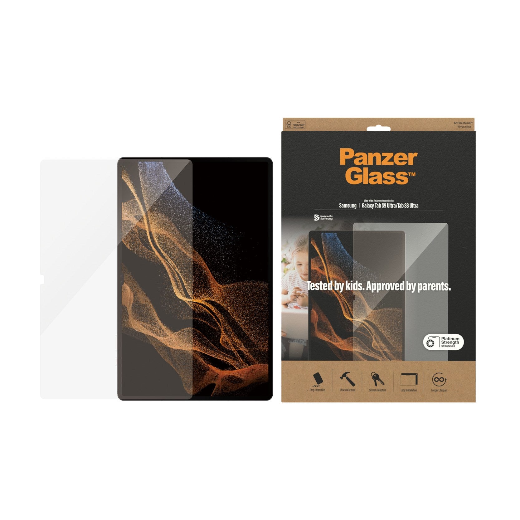 panzerglass-displayschutz-samsung-galaxy-tab-s8-ultra-s9-ultra-ultra-wide-fit image 4
