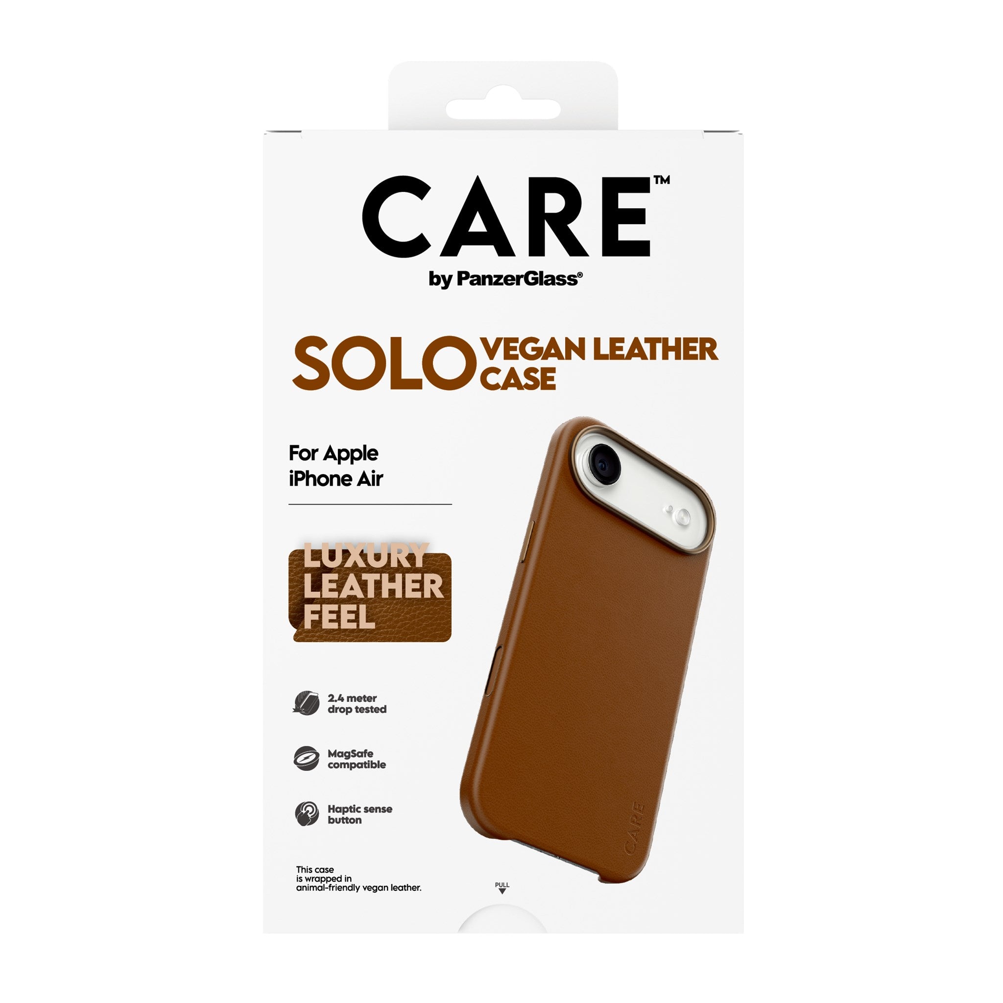 care-by-panzerglass-solo-case-braun-iphone-air-veganes-leder image 3