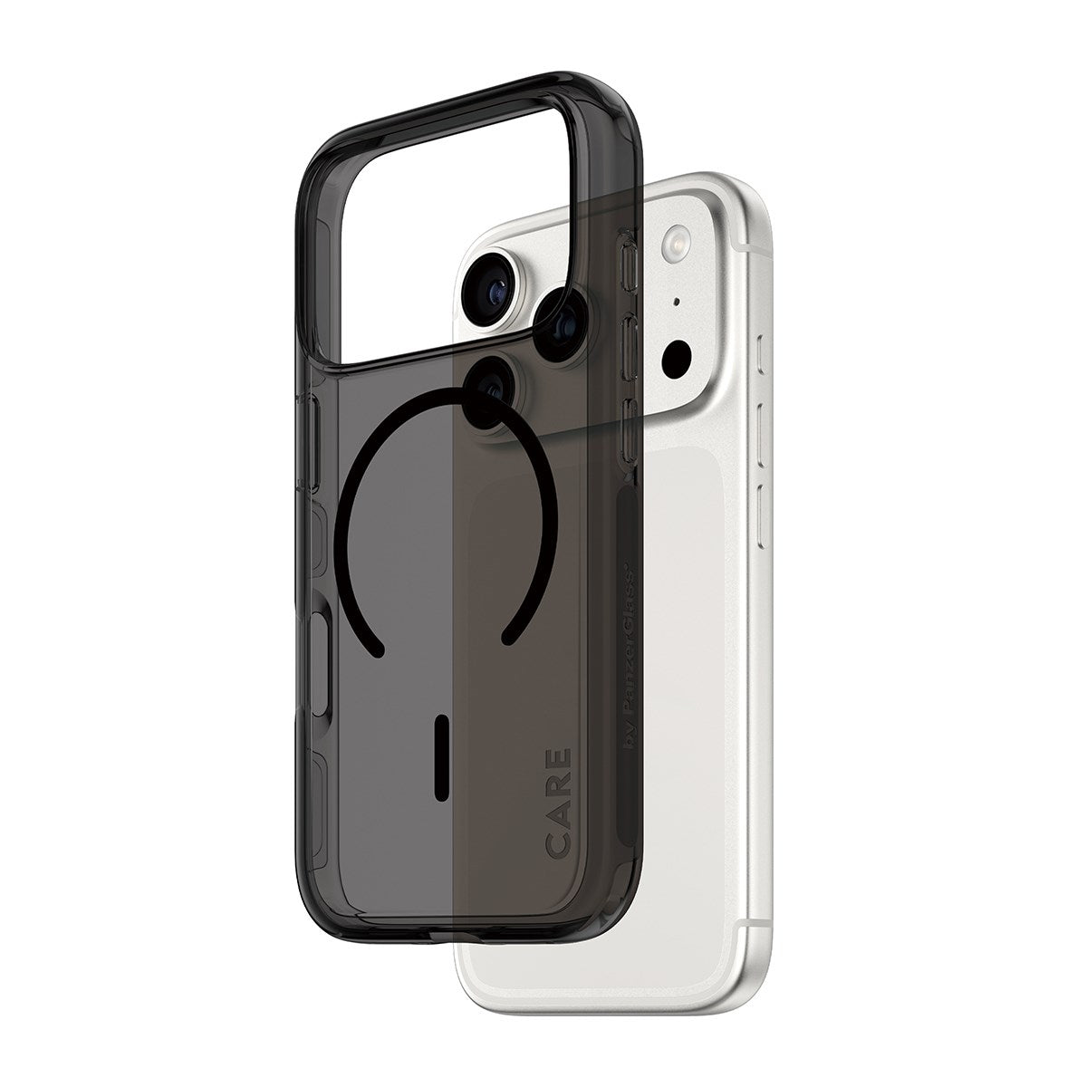 care-by-panzerglass-smokey-case-schwarz-magsafe-iphone-17-pro image 1