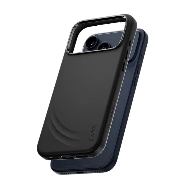 care-by-panzerglass-flow-case-schwarz-mit-haptic-button-und-magsafe-iphone-17-pr image 1