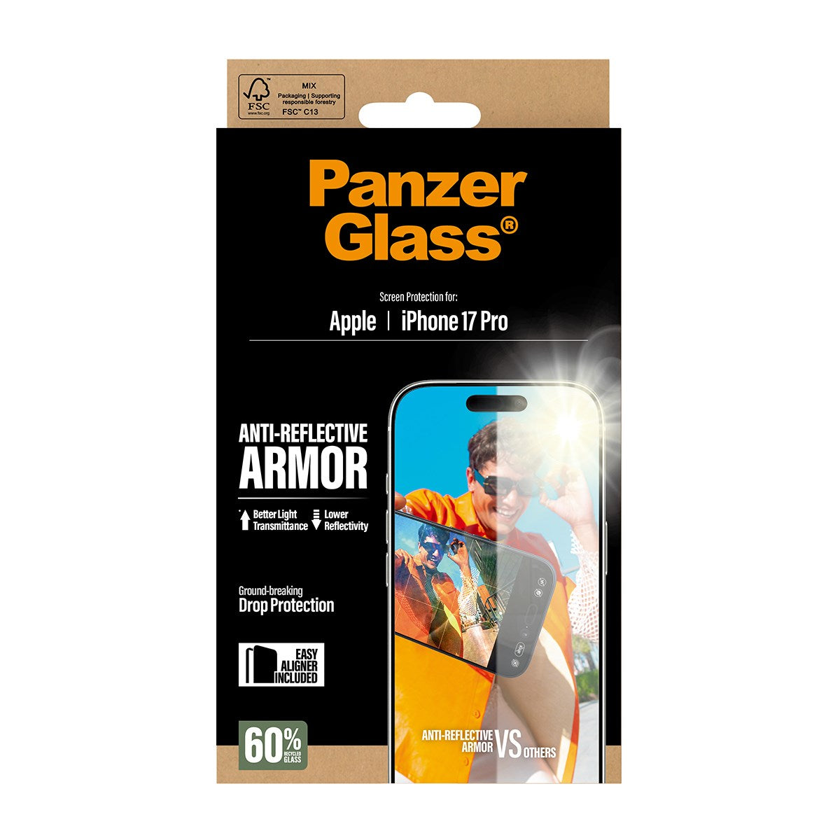 panzerglass-anti-reflective-armor-displayschutz-iphone-17-pro-mit-easyaligner image 3