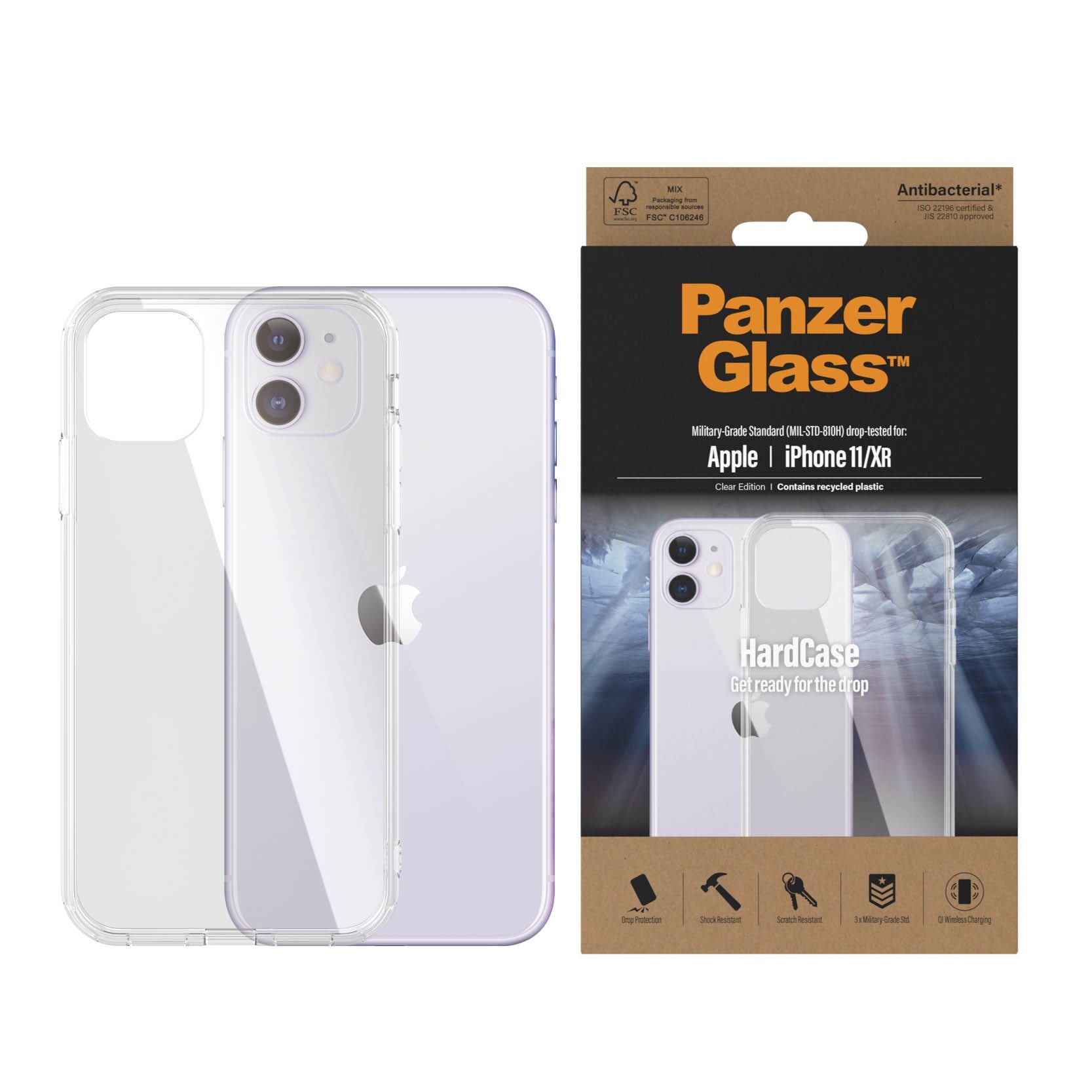 panzerglass-hardcase-transparente-schutzh-lle-iphone-11-xr image 3