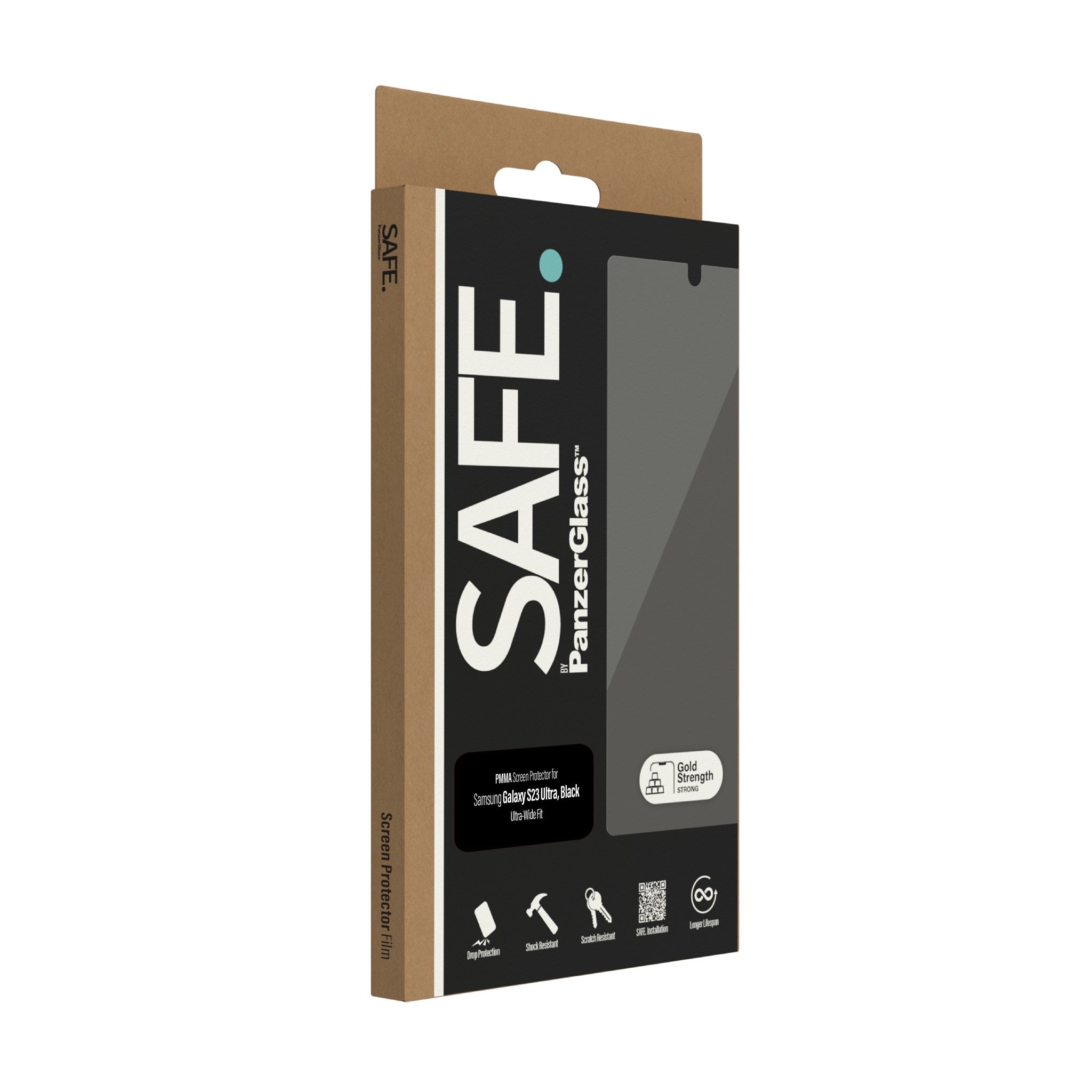 safe-by-panzerglass-displayschutz-samsung-galaxy-s23-ultra-hybrid-folie-ultra-wi image 5