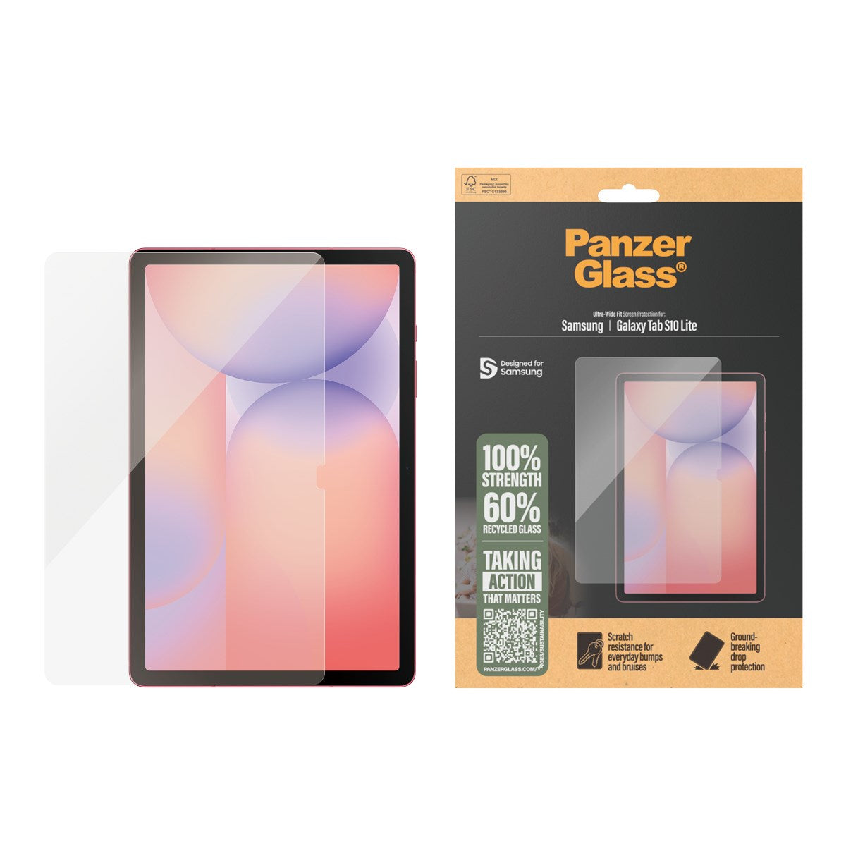panzerglass-displayschutz-ultra-wide-fit-f-r-samsung-galaxy-tab-s10-lite image 2