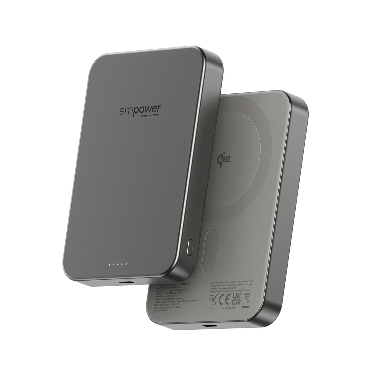 empower-by-panzerglass-powerbank-10000mah-titanium-qi2-magsafe image 1