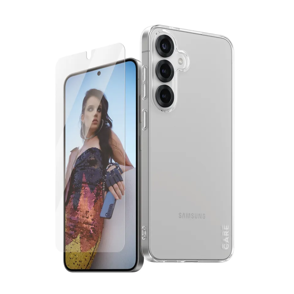 care-by-panzerglass-fashion-2-in-1-set-samsung-galaxy-s25-displayschutz-h-lle image 1