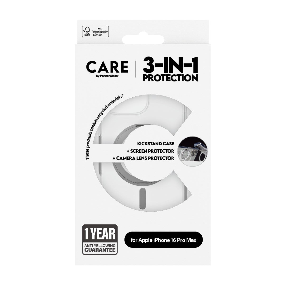 care-by-panzerglass-3-in-1-ceramic-set-transparent-iphone-16-pro-max image 3