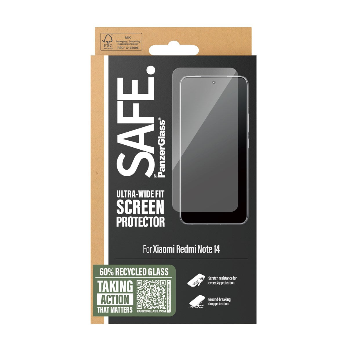 safe-by-panzerglass-displayschutz-xiaomi-redmi-note-14-ultra-wide-fit image 3