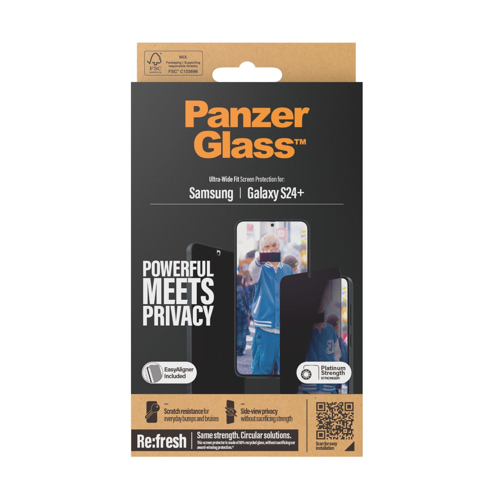 panzerglass-privacy-displayschutz-samsung-galaxy-s24-ultra-wide-fit-mit-easyalig image 3
