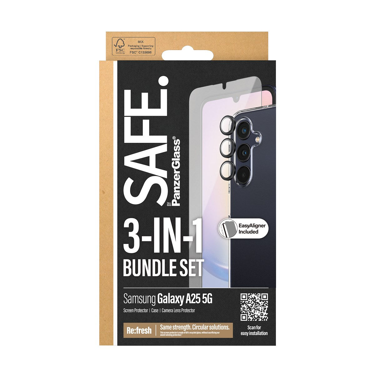 safe-by-panzerglass-3-in-1-schutz-set-f-r-samsung-galaxy-a25-5g image 3