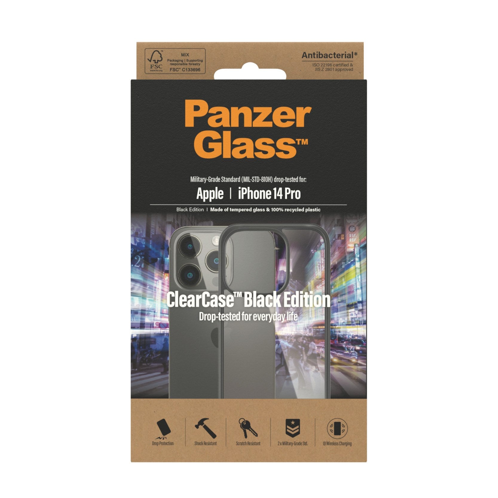 panzerglass-clearcase-transparent-f-r-iphone-14-pro-geh-rtetes-glas image 3