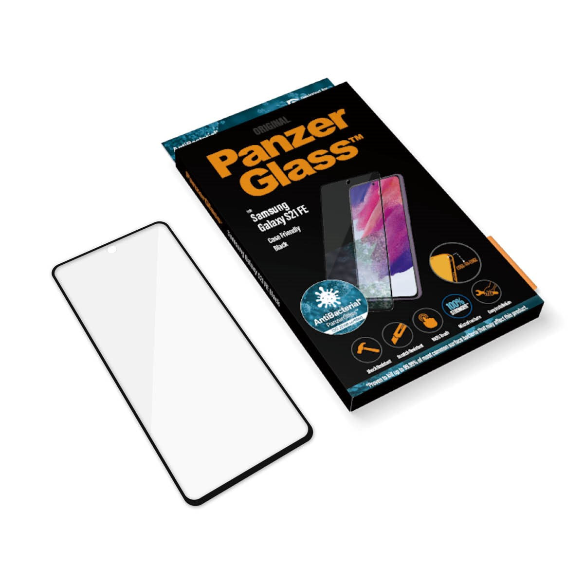 panzerglass-displayschutz-samsung-galaxy-s21-fe-case-friendly image 5