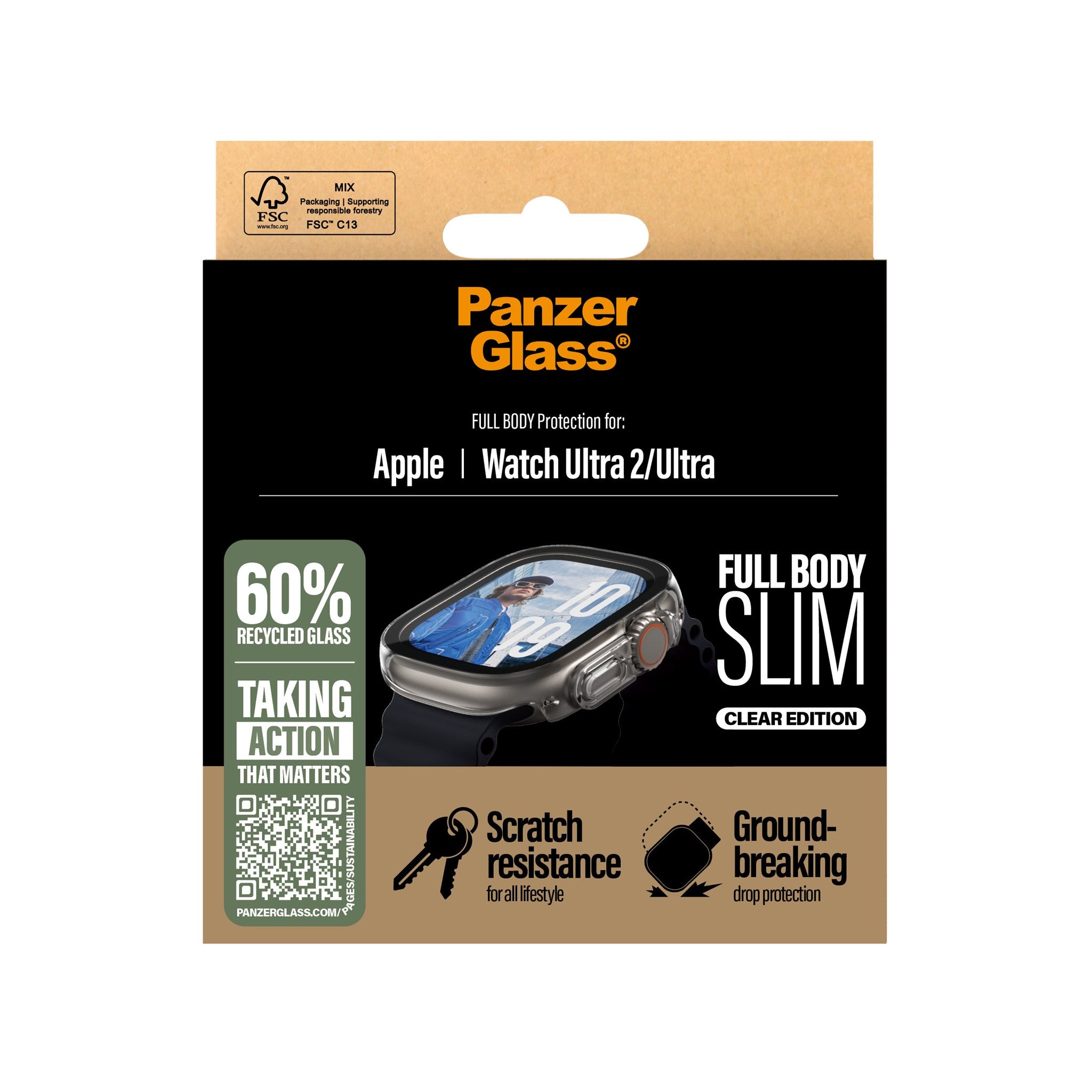 panzerglass-case-full-body-slim-transparent-apple-watch-ultra-49mm image 3